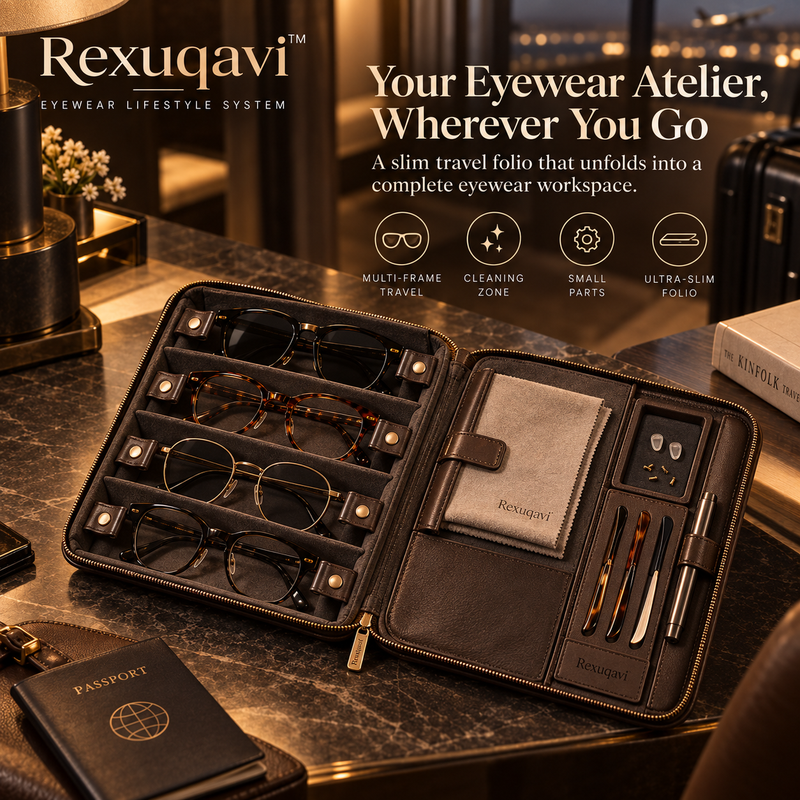 Rexuqavi™ Eyewear Travel Atelier
