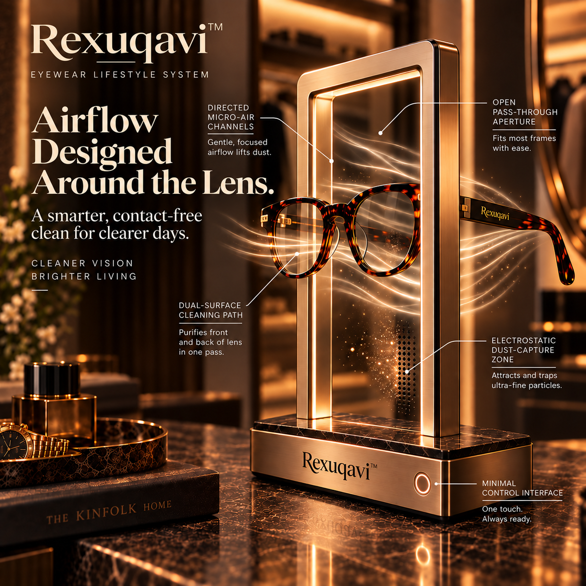 Rexuqavi™ Lens Air-Clean Portal