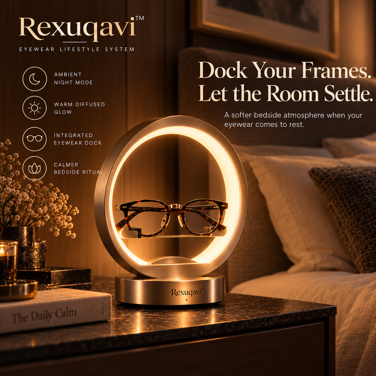 Rexuqavi™ Bedside Eyewear Halo
