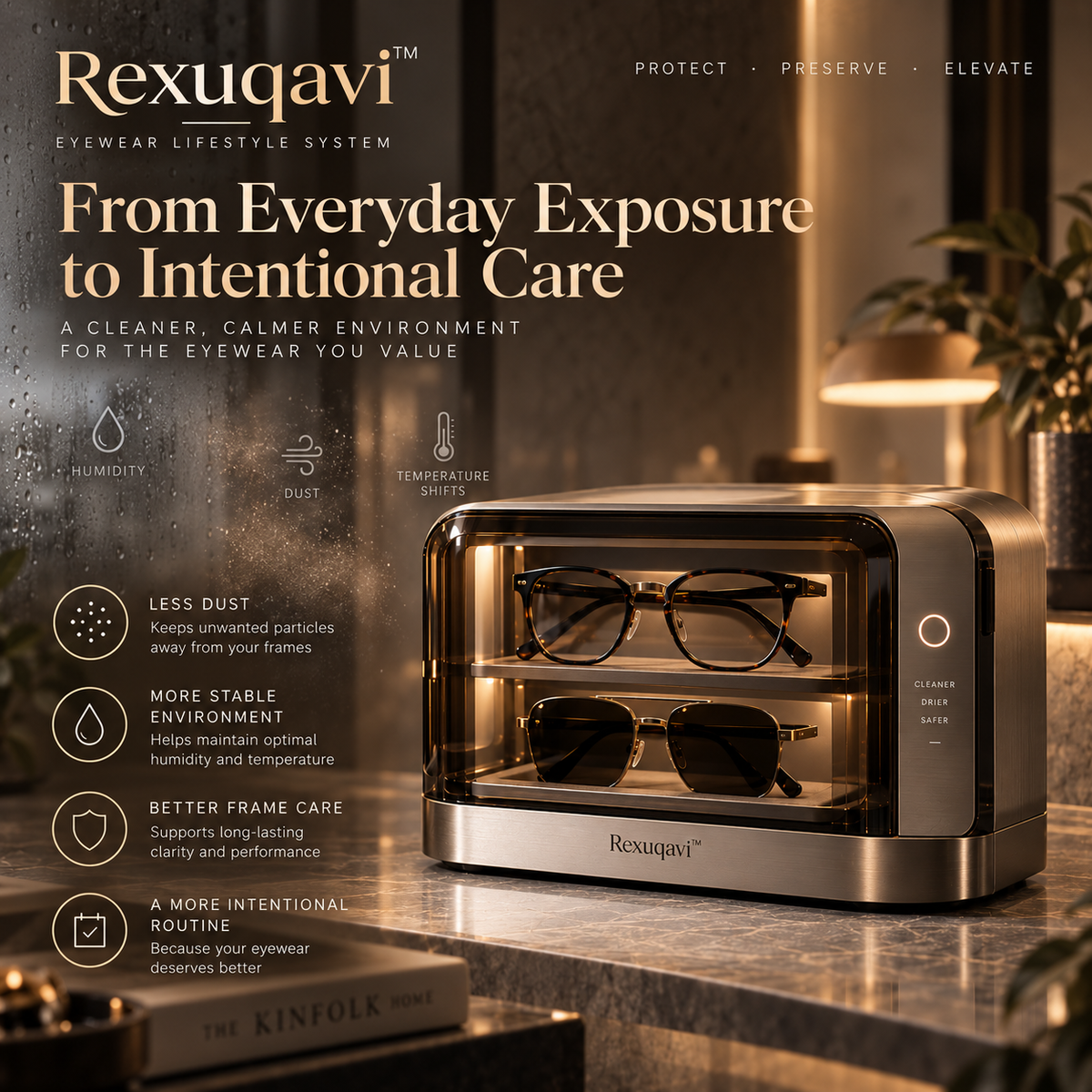 Rexuqavi™ Lens Climate Vault