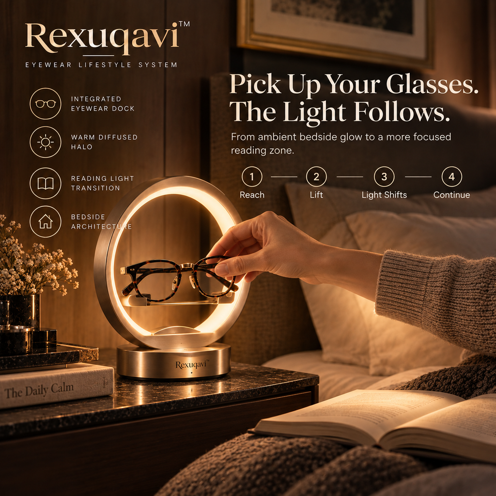 Rexuqavi™ Bedside Eyewear Halo