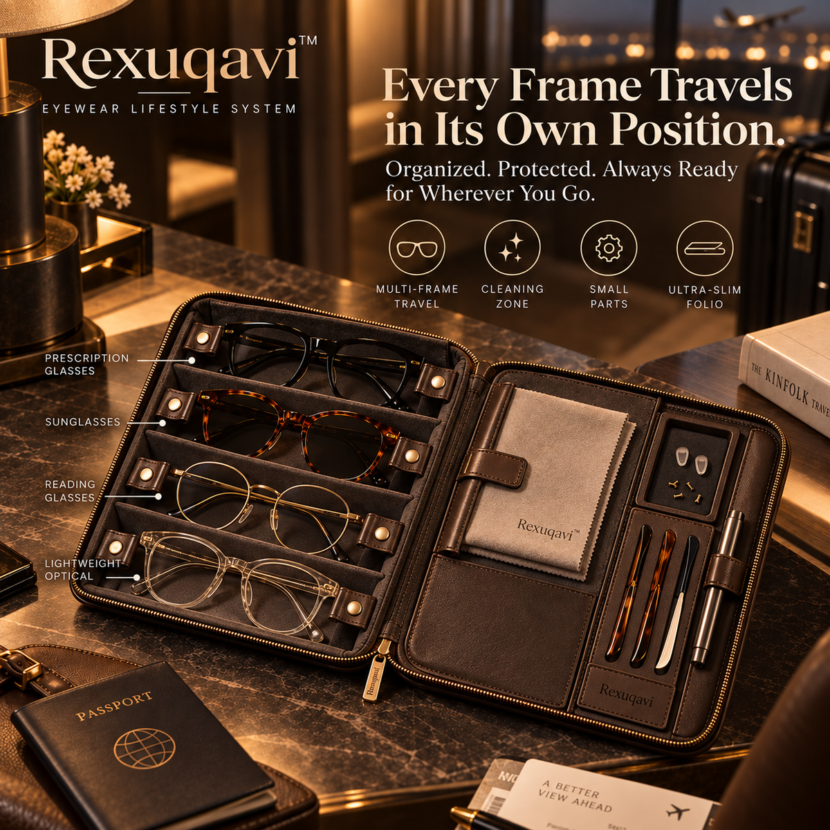 Rexuqavi™ Eyewear Travel Atelier