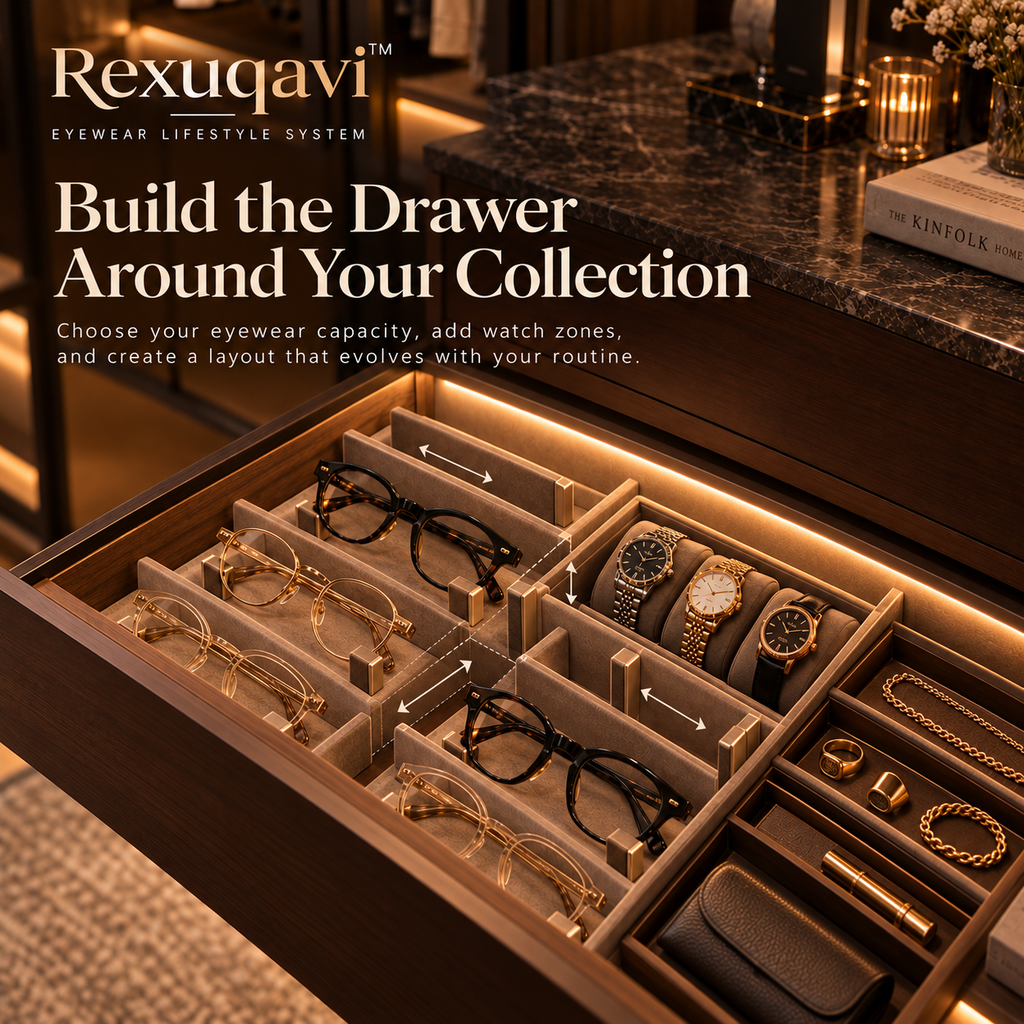 Rexuqavi™ Eyewear Dressing Drawer