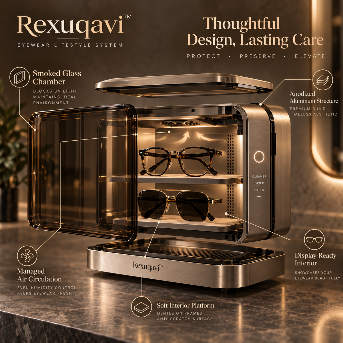 Rexuqavi™ Lens Climate Vault