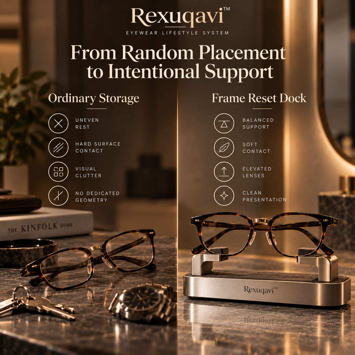 Rexuqavi™ Frame Reset Dock