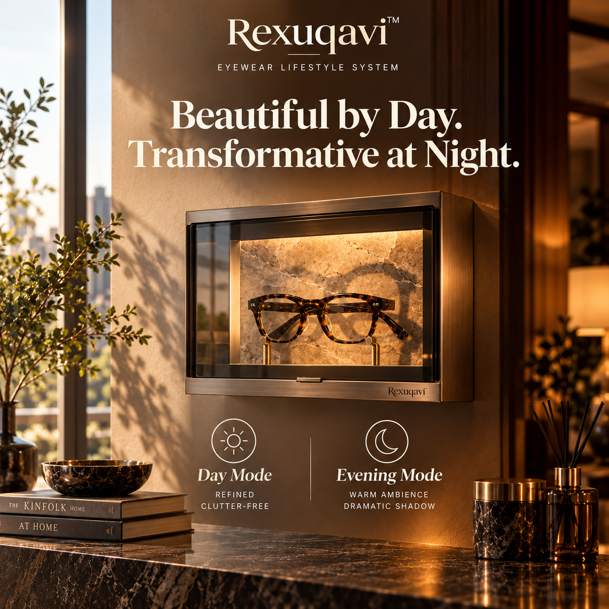 Rexuqavi™ Eyewear Shadow Box