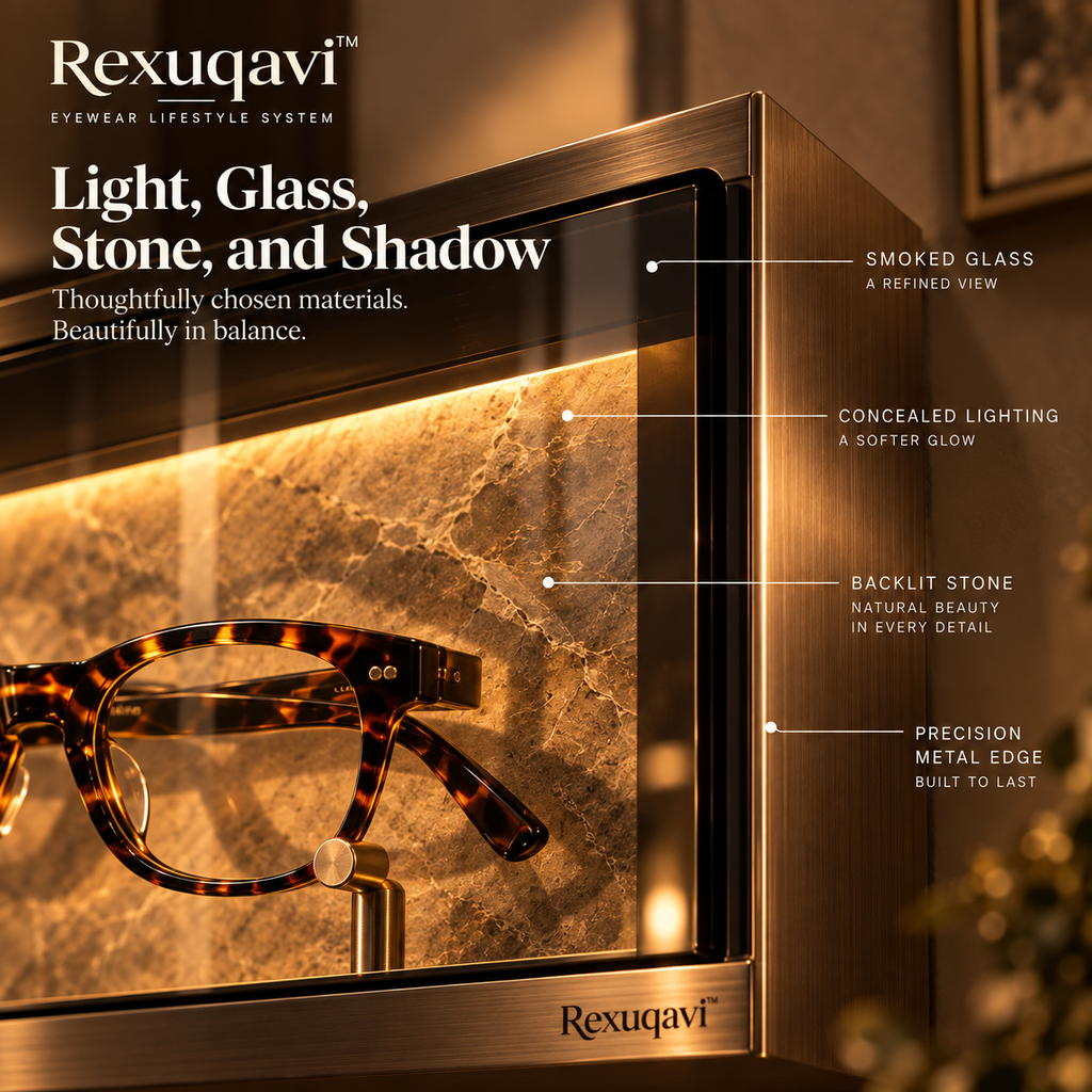 Rexuqavi™ Eyewear Shadow Box