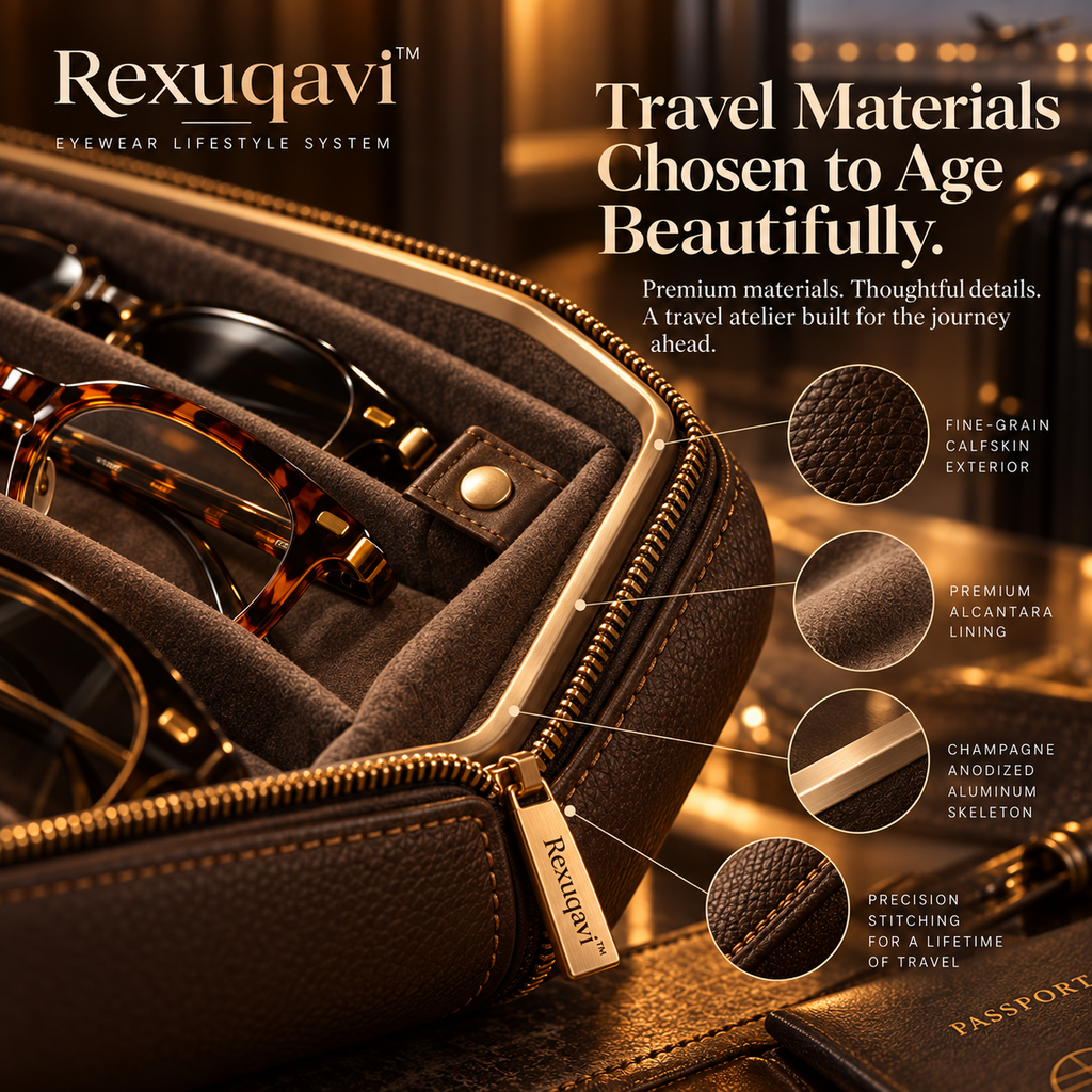 Rexuqavi™ Eyewear Travel Atelier