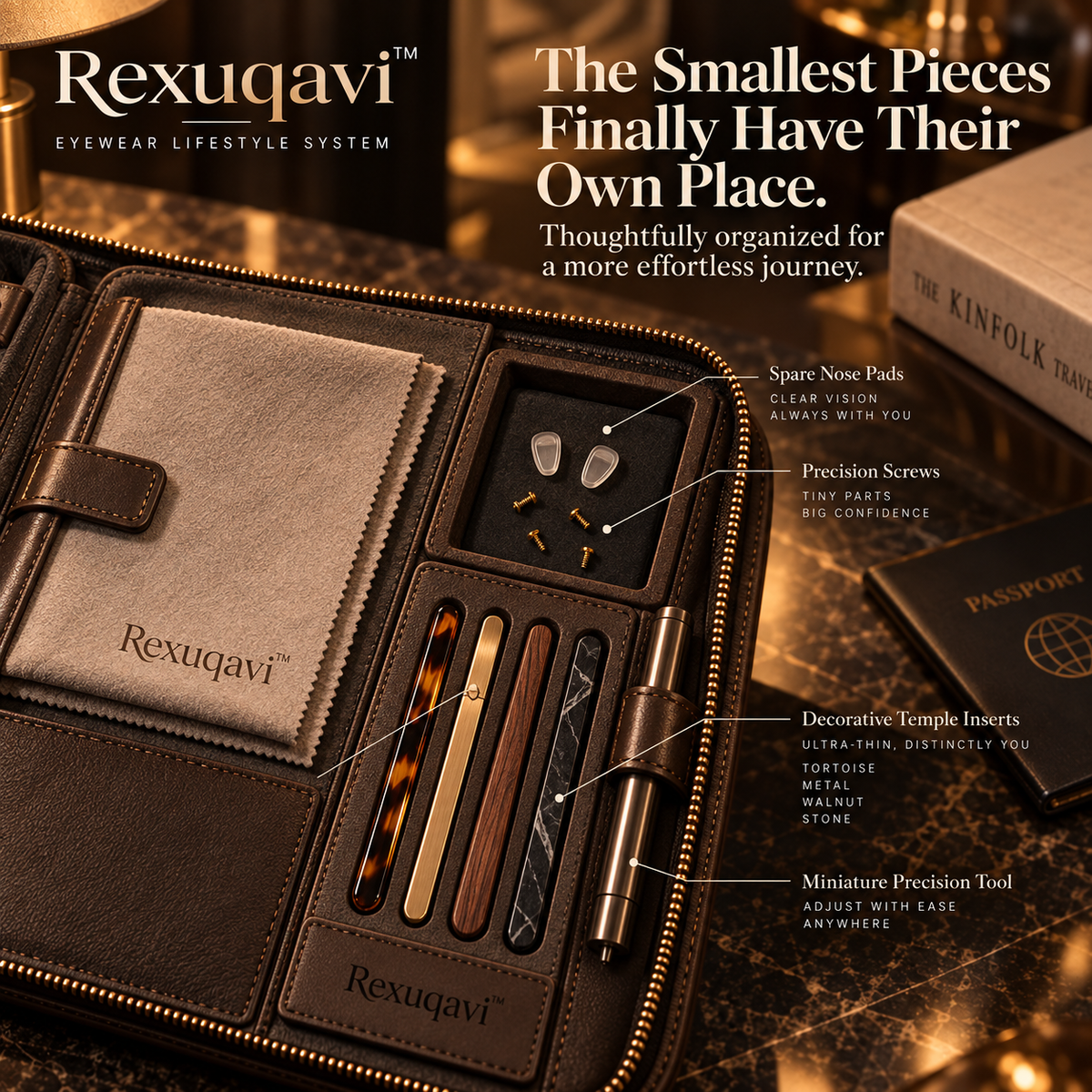 Rexuqavi™ Eyewear Travel Atelier