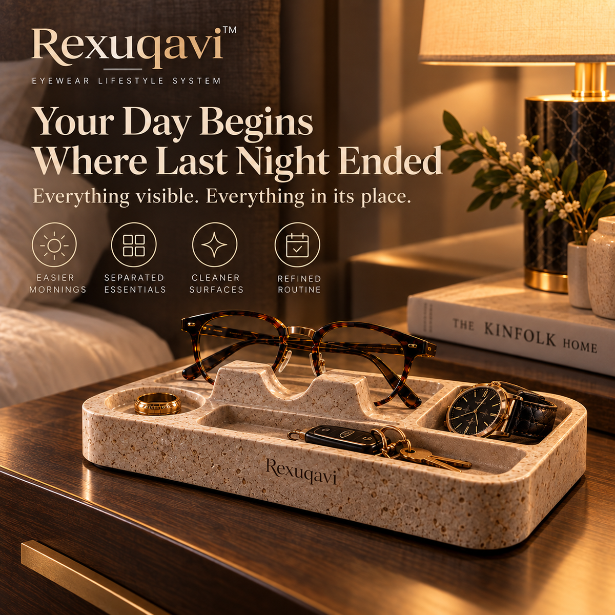 Rexuqavi™ Optical Valet Stone