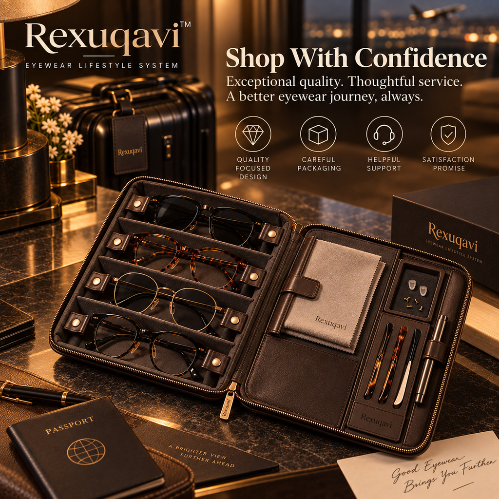 Rexuqavi™ Eyewear Travel Atelier