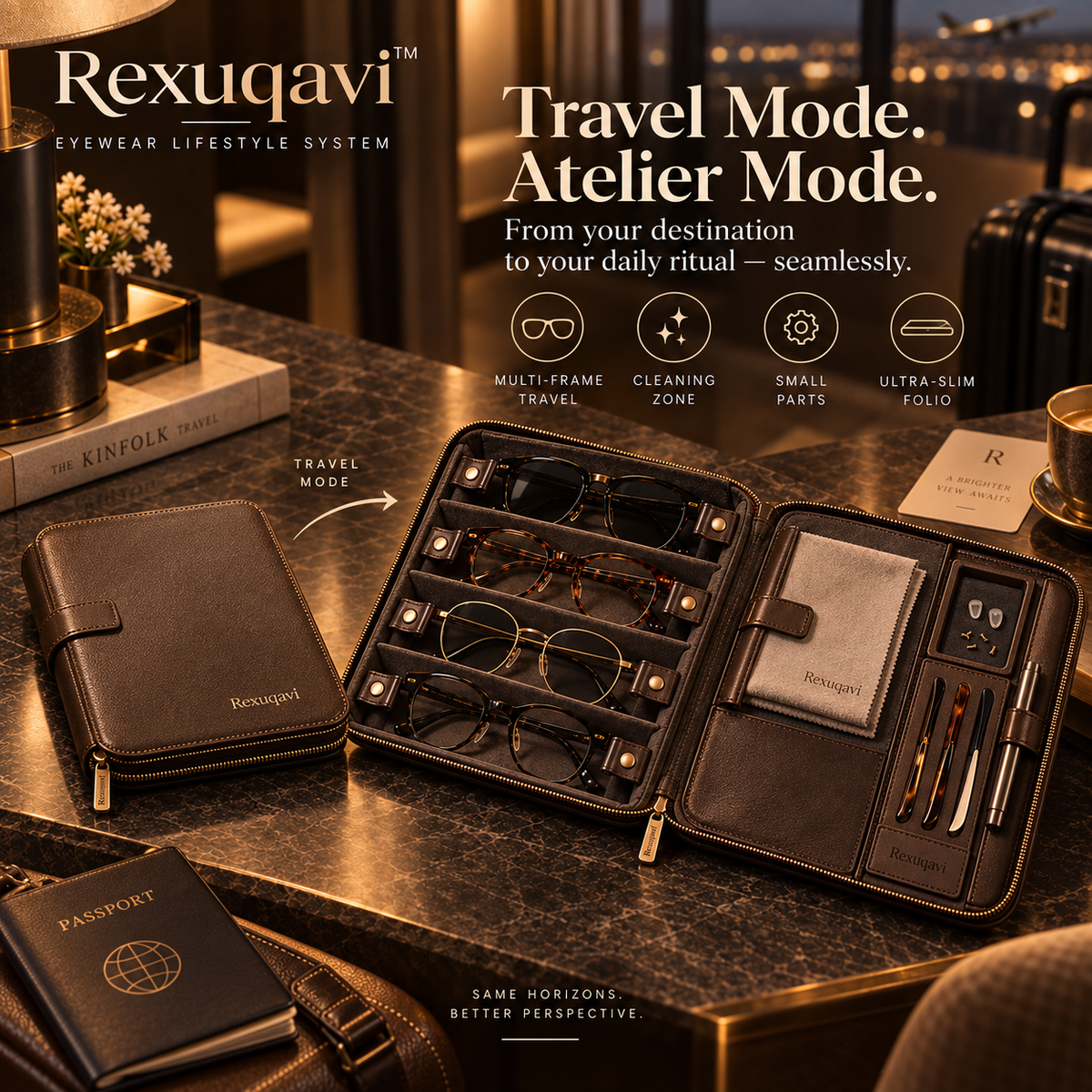 Rexuqavi™ Eyewear Travel Atelier