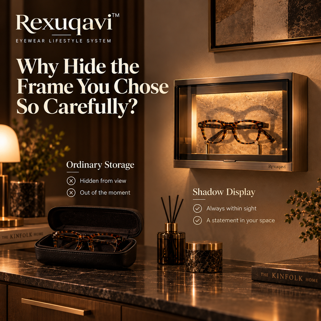 Rexuqavi™ Eyewear Shadow Box